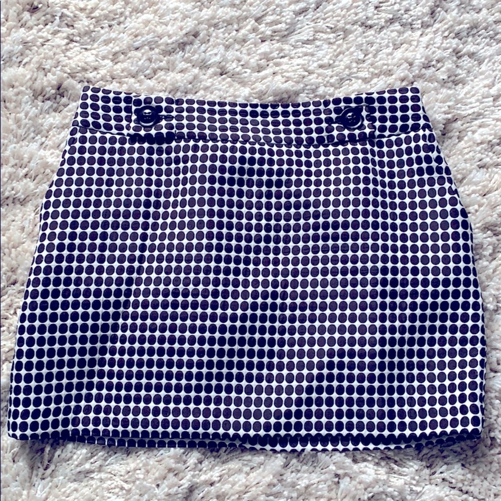COPY - Jacob black and white mini skirt.